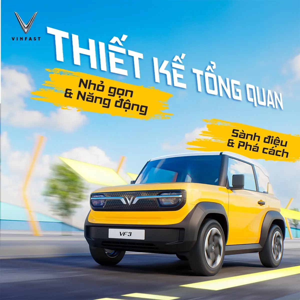 Thiết kế tổng quan VinFast VF 3